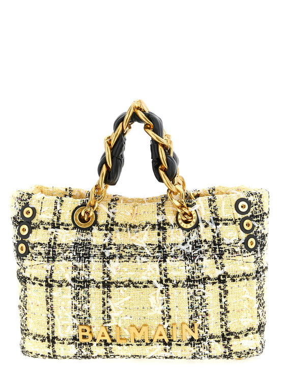 Balmain Multicolor Polyester Tote Bag