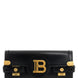 Balmain Black Calfskin Clutch Bag