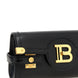Balmain Black Calfskin Clutch Bag