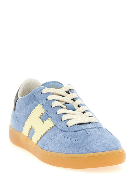 Sneakers Hogan από μπλε δέρμα μοσχαριού