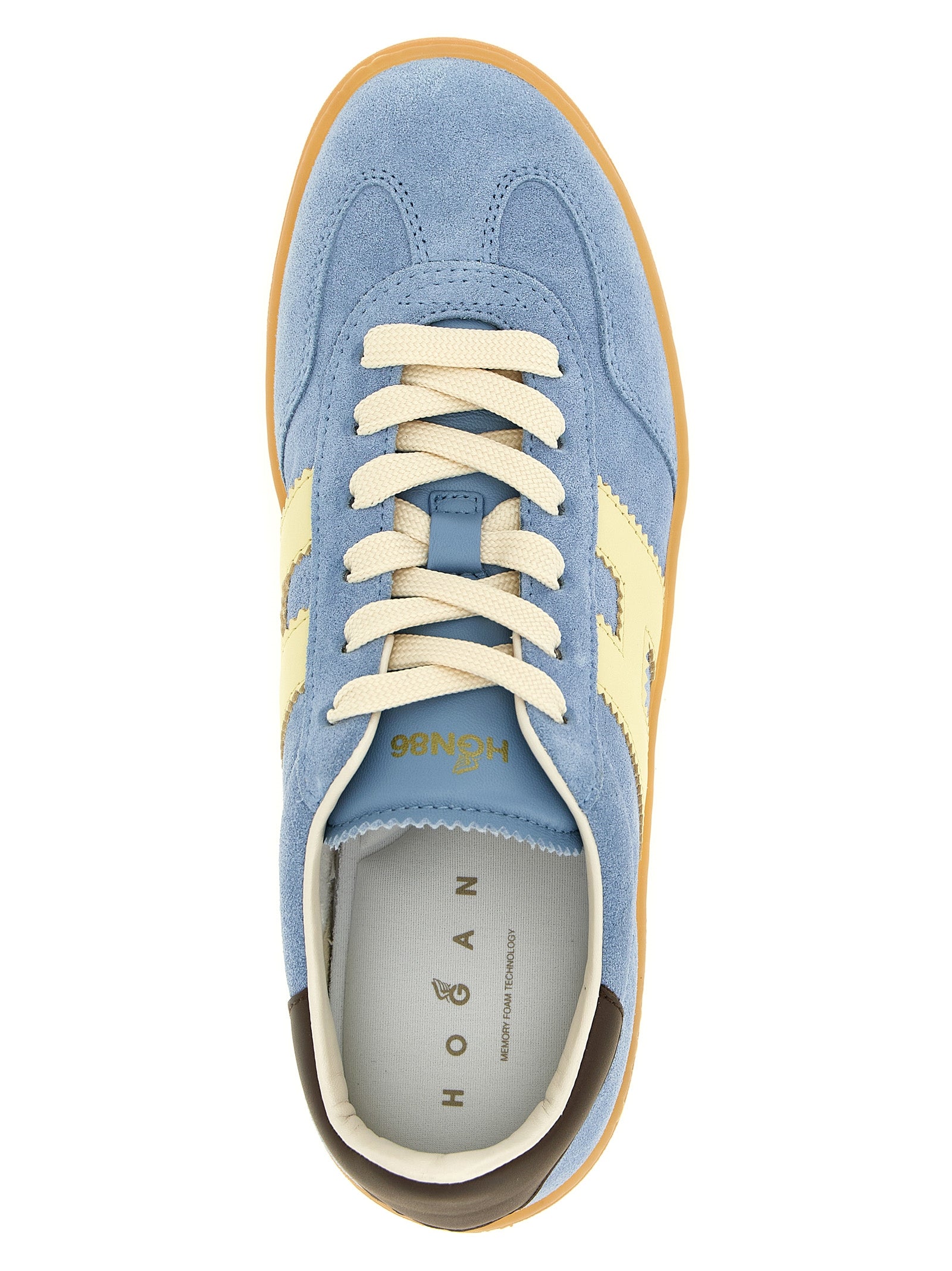 Sneakers Hogan από μπλε δέρμα μοσχαριού