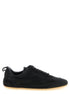 Jil Sander Black Cotton Low Top Sneakers