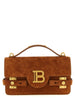 Balmain Brown Calfskin Handbag