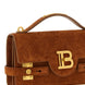 Balmain Brown Calfskin Handbag