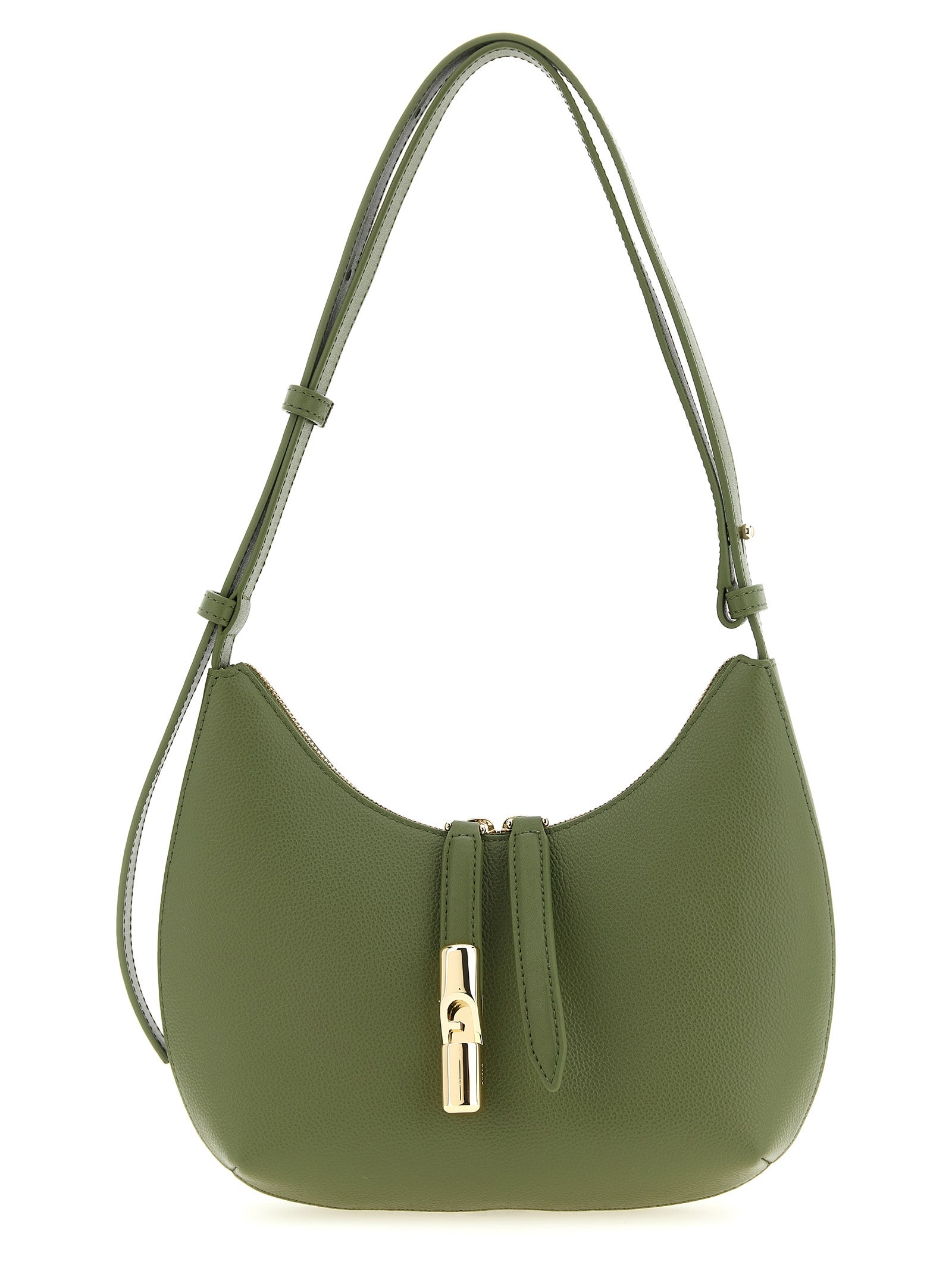 Furla Bicolor Calfskin Shoulder Bag