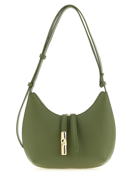 Furla Bicolor Calfskin Shoulder Bag