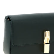 Τσάντα crossbody Furla δίχρωμη από δέρμα μοσχαριού