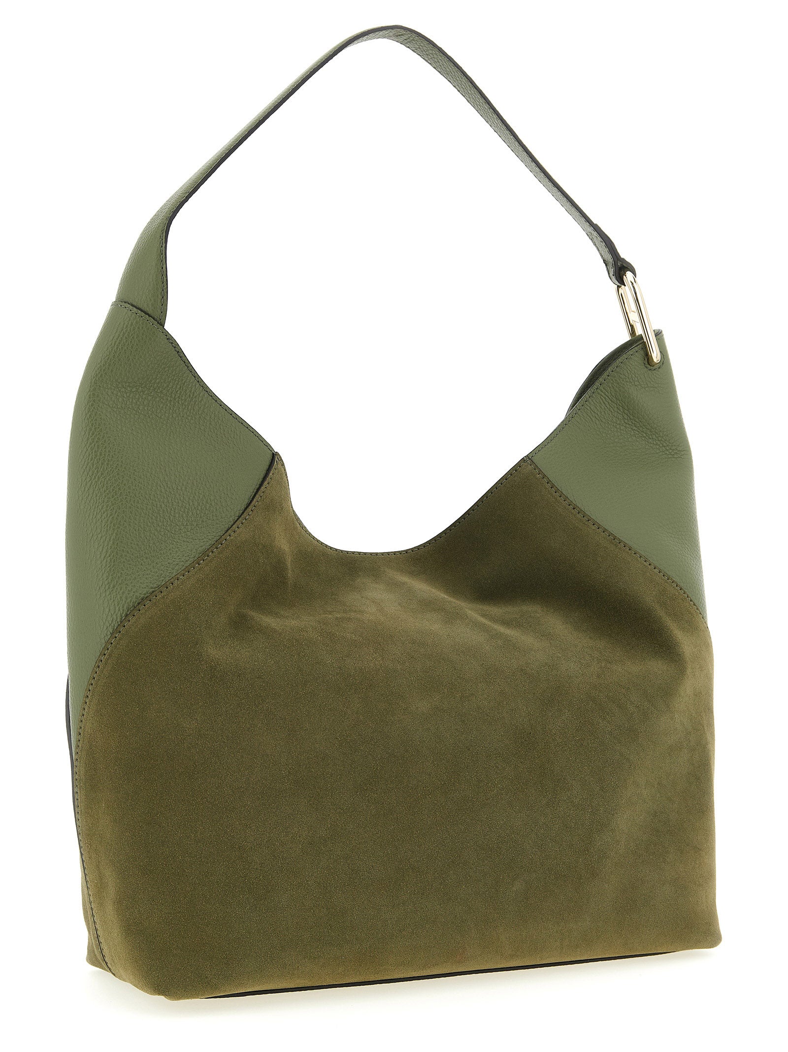 Furla Bicolor Calfskin Shoulder Bag