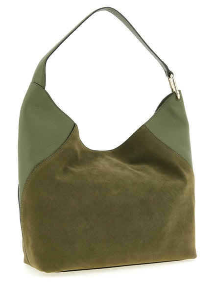 Furla Bicolor Calfskin Shoulder Bag