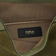 Furla Bicolor Calfskin Shoulder Bag