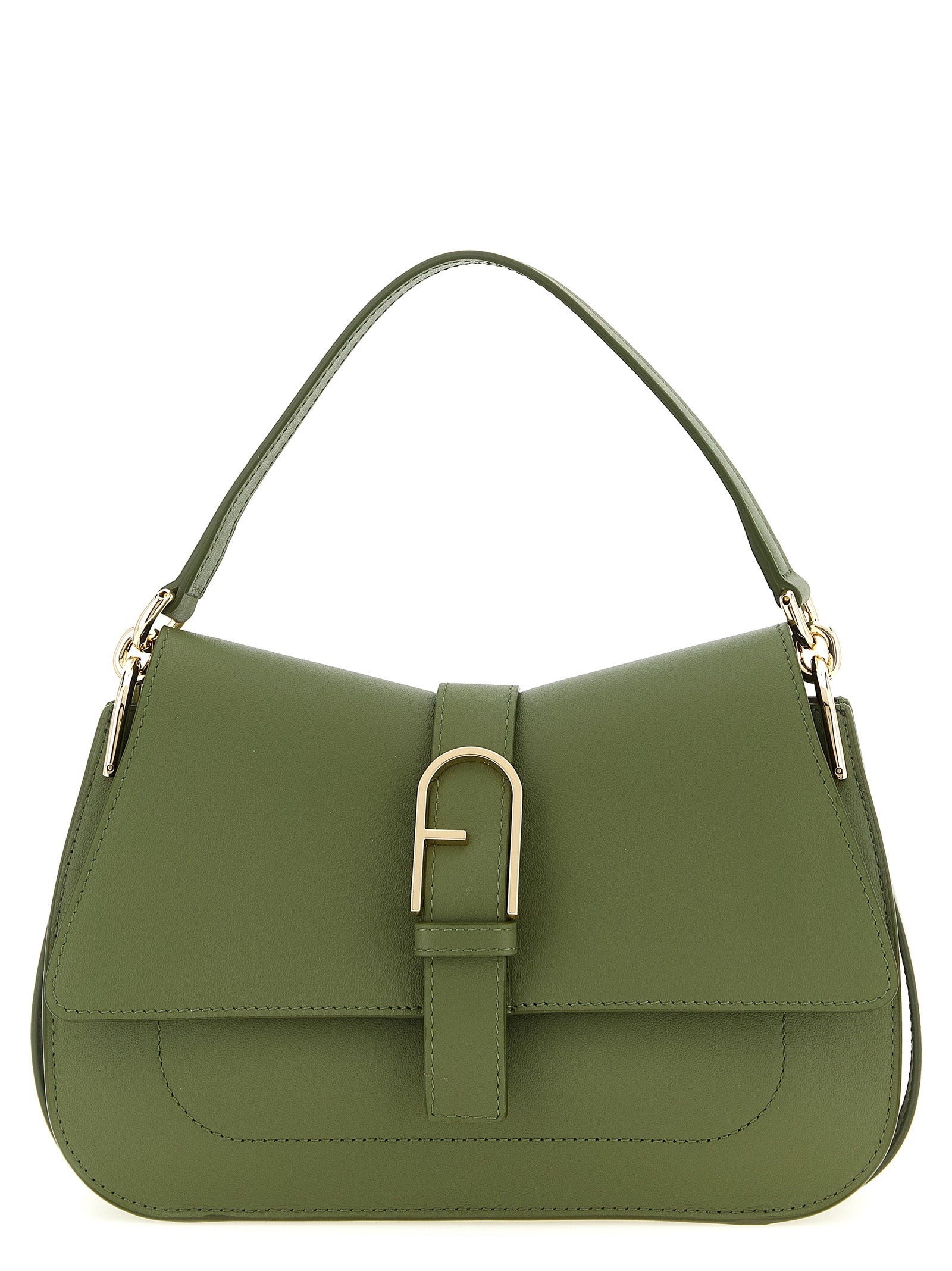 Furla Bicolor Calfskin Shoulder Bag