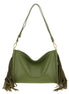 Furla Bicolor Lamb Leather Shoulder Bag
