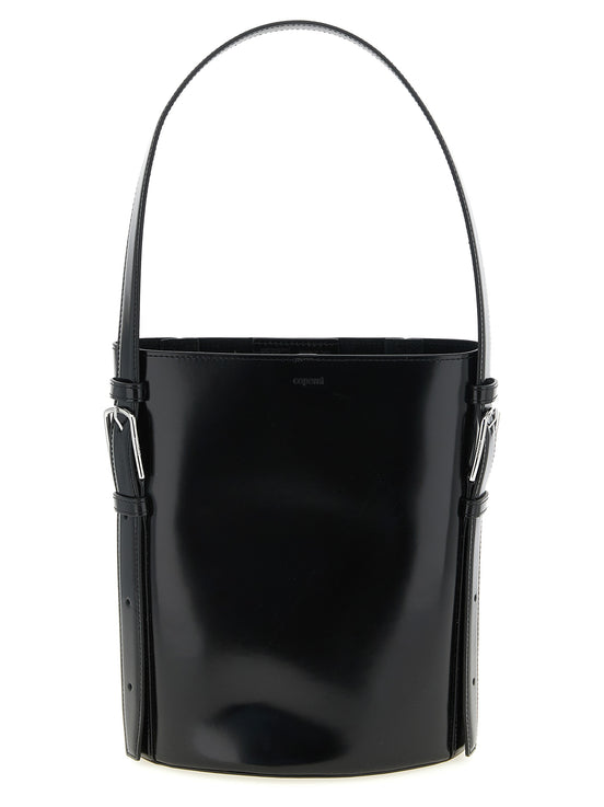 Coperni Black Cowhide Shoulder Bag