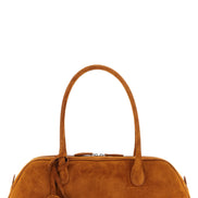 Magda Butrym Brown Calfskin Shoulder Bag
