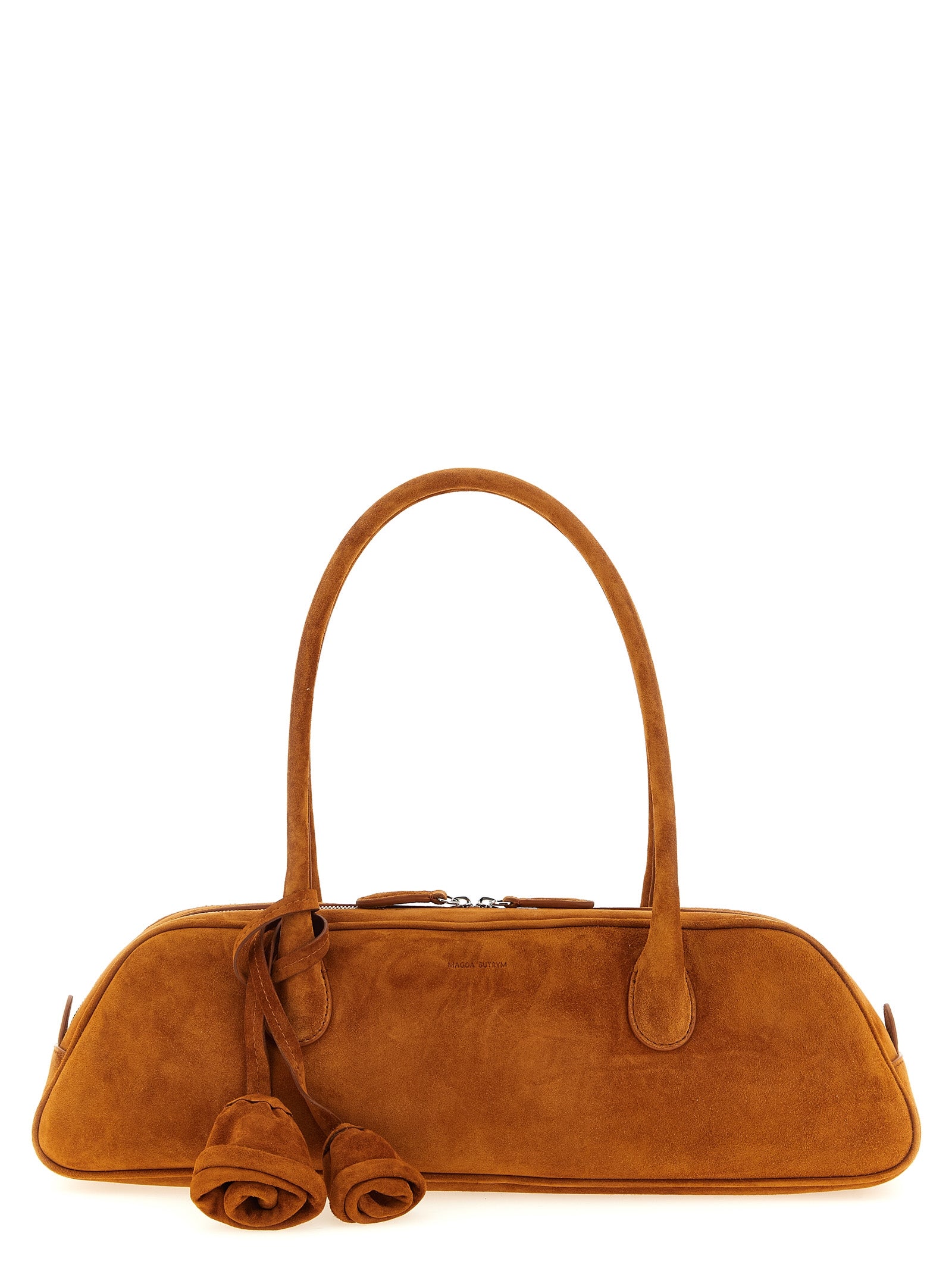 Magda Butrym Brown Calfskin Shoulder Bag