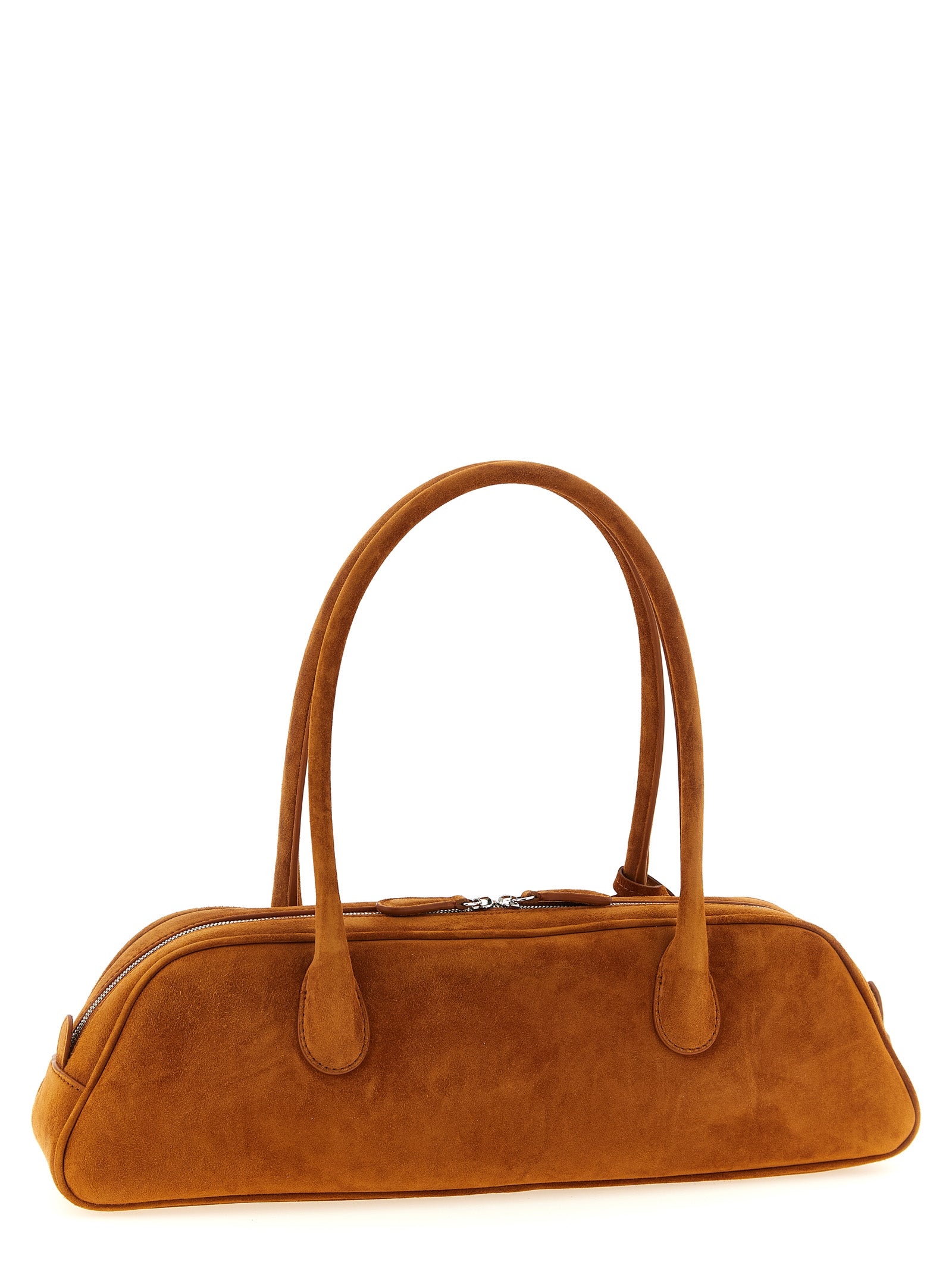 Magda Butrym Brown Calfskin Shoulder Bag