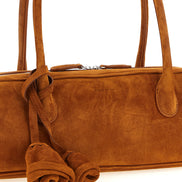 Magda Butrym Brown Calfskin Shoulder Bag