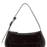 Mulberry Purple Calfskin Shoulder Bag