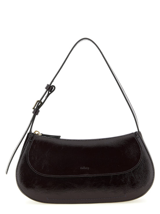 Mulberry Purple Calfskin Shoulder Bag