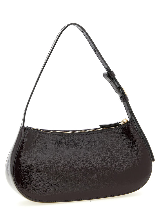 Mulberry Purple Calfskin Shoulder Bag