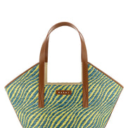 Marni Bicolor Polyamide Tote Bag