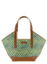 Marni Bicolor Polyamide Tote Bag