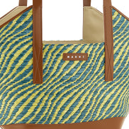 Marni Bicolor Polyamide Tote Bag