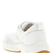 Jimmy Choo White Tencel Athletic Sneakers