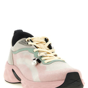 Jimmy Choo Multicolor Tencel Athletic Sneakers