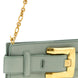 Balmain Bicolor Calfskin Clutch Bag