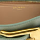 Balmain Bicolor Calfskin Clutch Bag