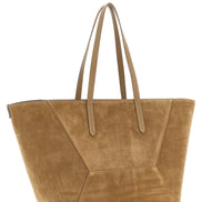 Brunello Cucinelli Brown Calfskin Shoulder Bag