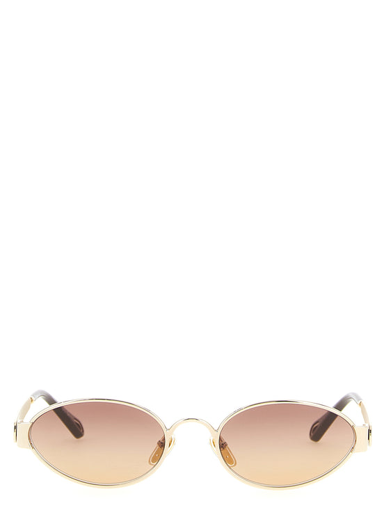 Chloé Multicolor Metal Sunglasses
