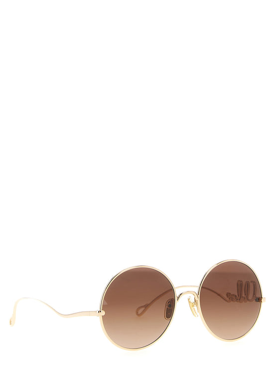 Chloé Multicolor Metal Sunglasses