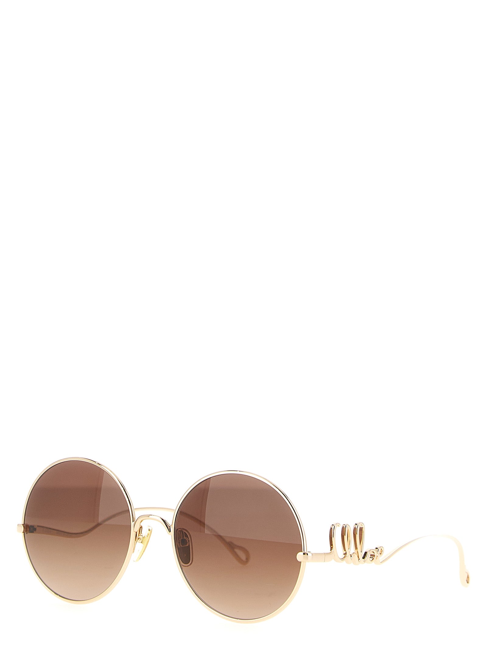 Chloé Multicolor Metal Sunglasses