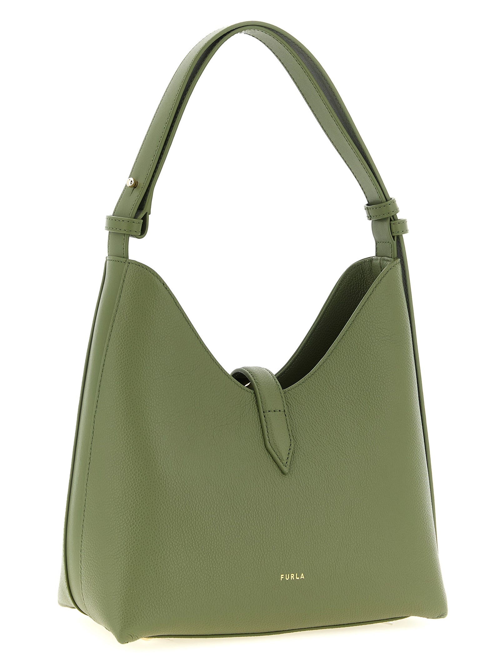 Furla Bicolor Calfskin Shoulder Bag