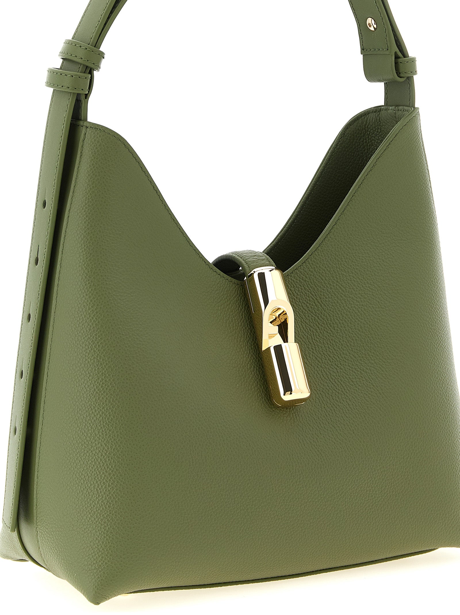 Furla Bicolor Calfskin Shoulder Bag