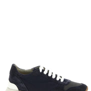 Brunello Cucinelli Blue Polyester Athletic Sneakers
