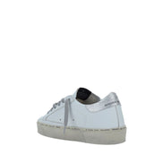 Golden Goose White Calf Leather Bos Taurus Low Top Sneakers