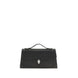 Alexander McQueen Black Calf Leather Bos Taurus Handbag