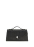 Alexander McQueen Black Calf Leather Bos Taurus Handbag