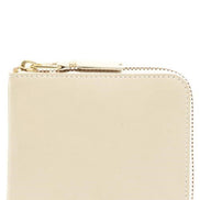 Comme Des Garçons Beige Cowhide Cardholder