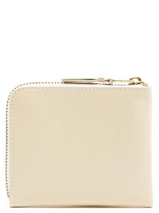 Comme Des Garçons Beige Cowhide Cardholder