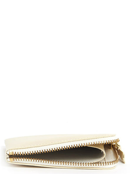 Comme Des Garçons Beige Cowhide Cardholder