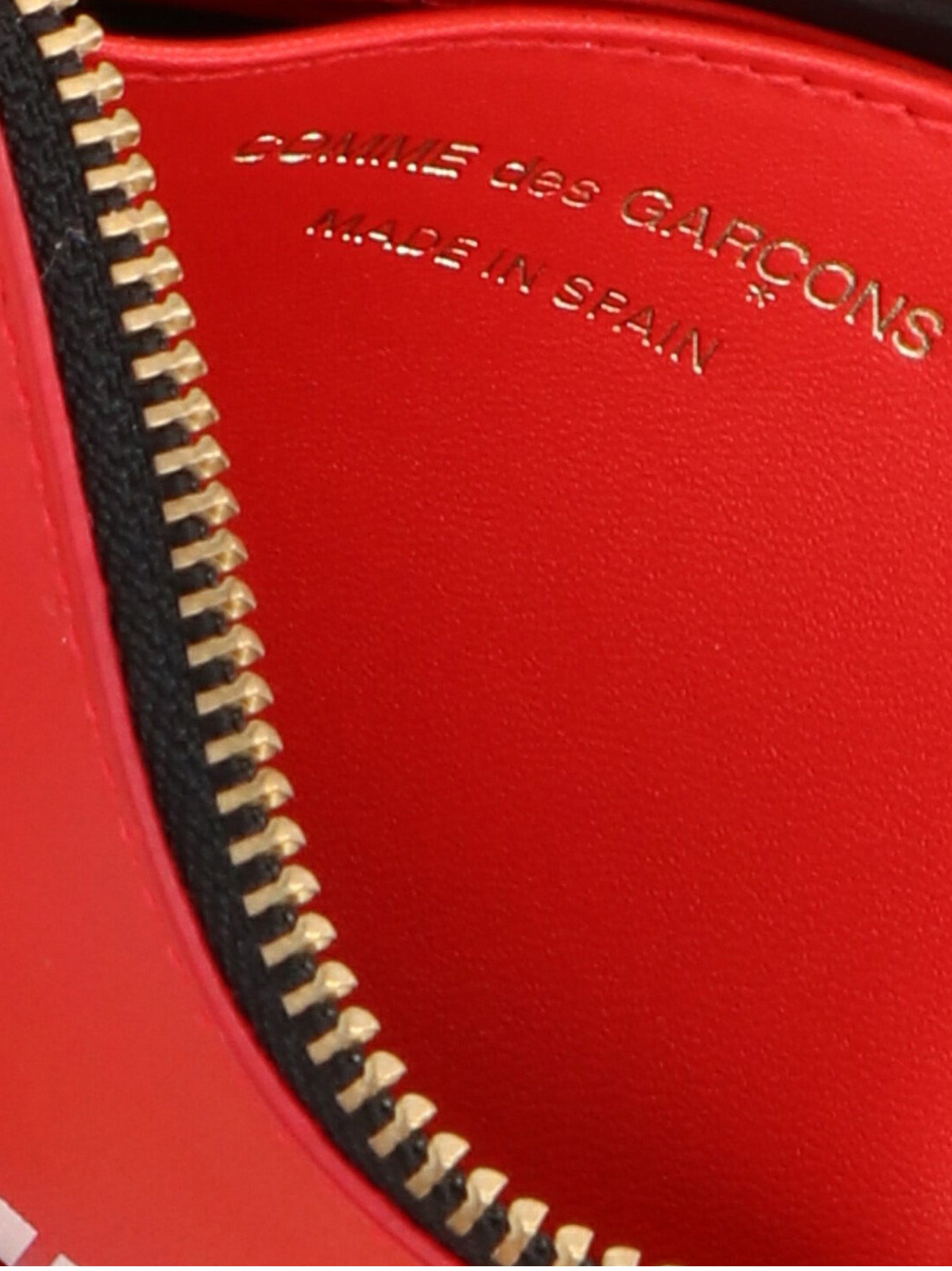 Comme Des Garçons Multicolor Cowhide Cardholder
