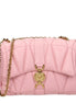Versace Pink Leather Shoulder Bag