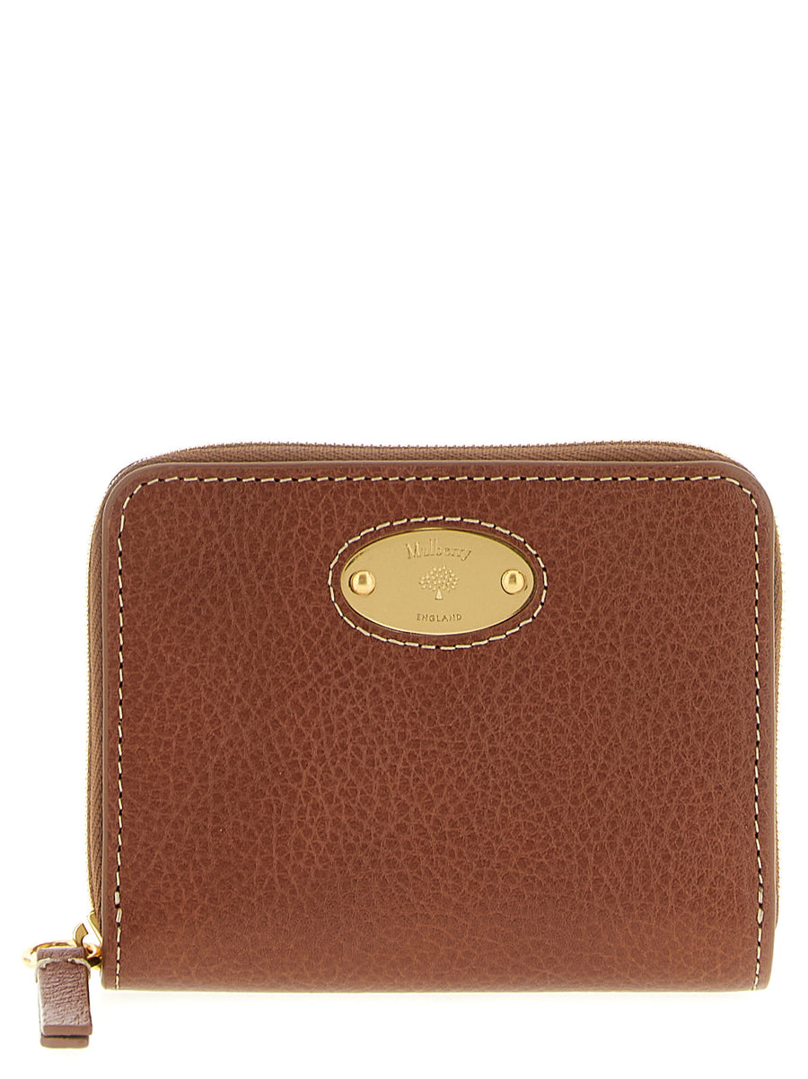 Mulberry Brown Bovine Leather Cardholder
