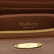 Mulberry Brown Bovine Leather Cardholder
