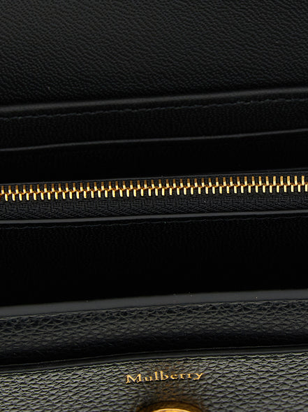 Mulberry Black Bovine Leather Cardholder