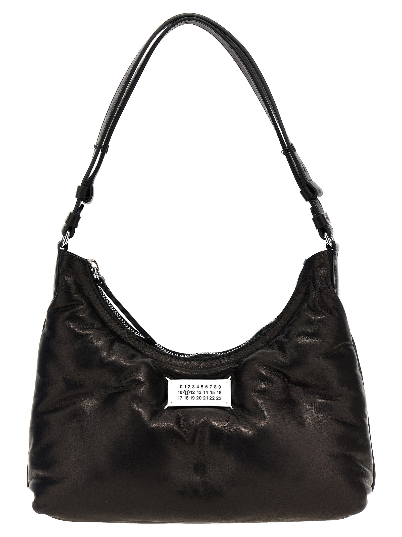 Maison Margiela Black Lamb Leather Shoulder Bag